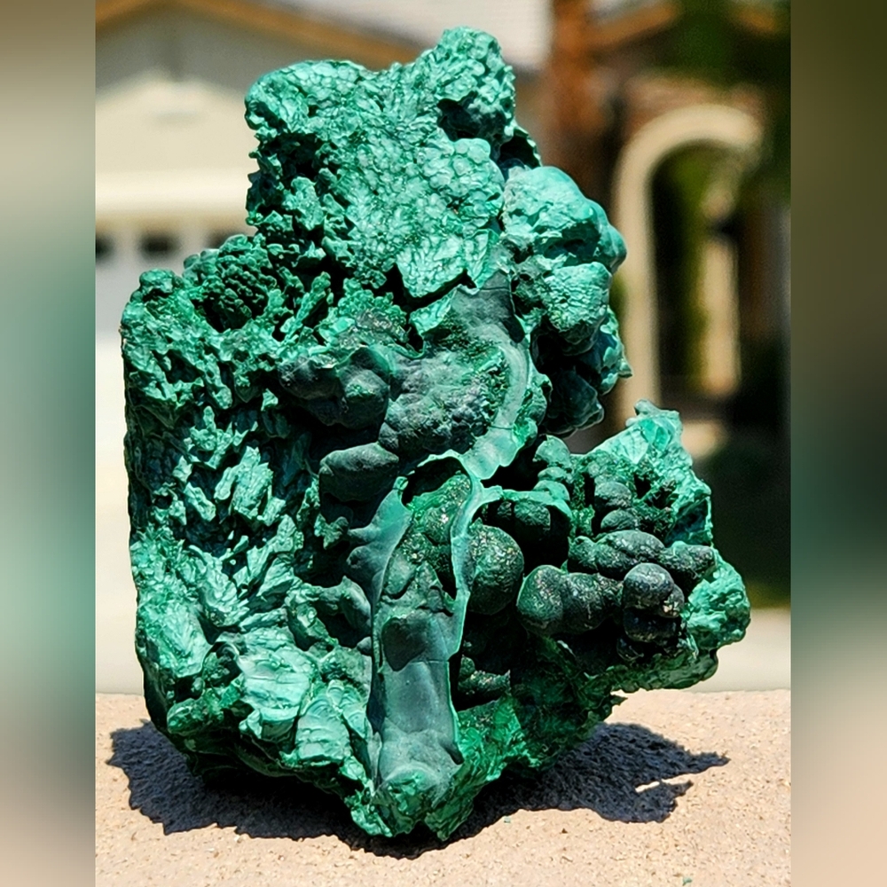 Rare, Beautiful Malachite Specimen